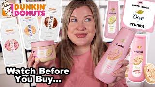 I Tried The Viral New Body Care!  Dove x Crumbl + Native x Dunkin