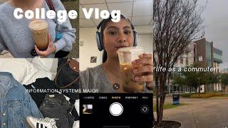 College Vlog: *what I do in between classes* coffee, lunch & more!