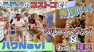 『ハワNavi』爆買い️ハワイのコストコでクリスマスグッズ＆お土産を探せ️