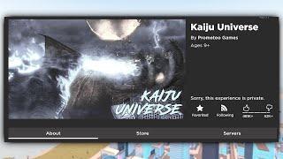 KAIJU UNIVERSE IS GONE