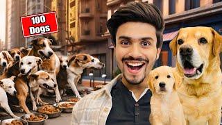 My Birthday Celebration | I Fed 100 Stray Animals | Anant Rastogi