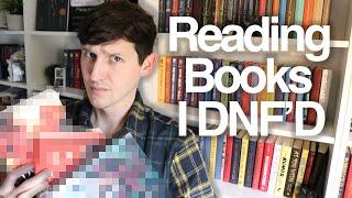 reading my dnf'd books 