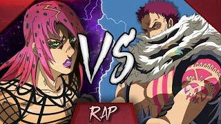 DIAVOLO VS KATAKURI RAP BATTLE | TheManBeHisLa, ft Esper (JoJo's & One Piece)