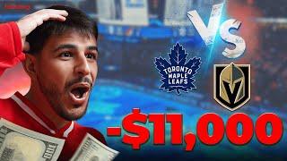 I BET $11,000 ON WILLY AND THE LEAFS  | MBH X Bodog Ep.13