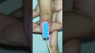 Easy nail art #nailart #naildesign #easynailart