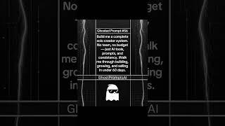 Don’t ask AI for ideas. Ask it for systems. #ai #fyp #chatgpt #prompts #viral #video #music