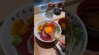 Tuna Sashimi Rice Bowls at Maguro To Shari in Tokyo