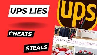 UPS Lies, Cheats and Steals from its Shippers. Here's proof.