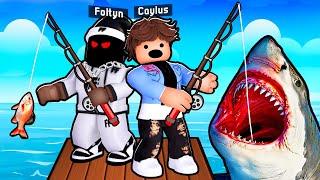 Biggest FISH Caught in Roblox WINS! Ft. Foltyn