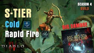 Cold Rapid Fire - Rogue Big Dmg 60+ Million Season 4 - Diablo 4