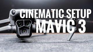 DJI Mavic 3 Pro Setup and Settings for Cinematic Footage