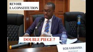 Pie Tshibanda et Bob Kabamba, à propos de la constitution de la RDCONGO