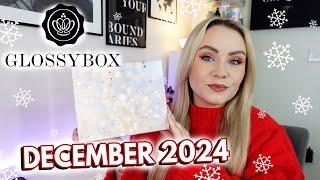 *SNEAK PEEK* GLOSSYBOX DECEMBER 2024 UNBOXING! CHRISTMAS BEAUTY BOX MISS BOUX