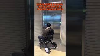 The power wheelchair that gets you to and from the mall.#foldable #popular #electricwheelchair