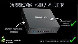 Affordable Mini PC Big Performance - Geekmon Air12 Lite Review - Affordable Christmas Tech Series