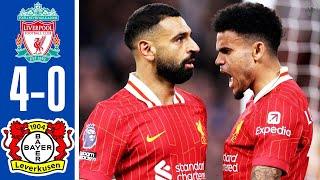 Liverpool vs Bayer Leverkusen 4-0 - All Goals & Highlights - Champions League 2024