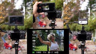 How to Record your EVF/Camera Monitor on a Budget!