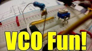 Let's make a Voltage Controlled Oscillator (VCO)