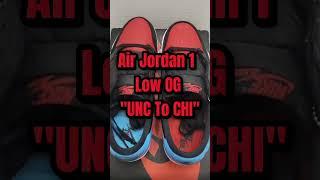 Air Jordan 1 Low OG "UNC To CHI" #youtube #new #nikeshoes #sneaker #nikeairjordan #low #og #2023