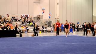 Nicole Shapiro  - 2012 JO Nationals, Floor Exercise