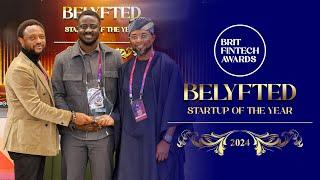 Belyfted, Winner of Startup of the Year, Brit Fintech Awards 2024