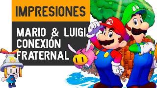 MARIO & LUIGI CONEXIÓN FRATERNAL es OTRA GRAN SORPRESA para SWITCH. IMPRESIONES Y GAMEPLAY