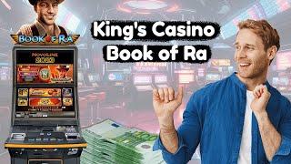 King's Casino in Tschechien - Book of Ra - BIG WIN!