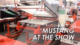 Lawson Mustang Flatbed Screen Printing Press