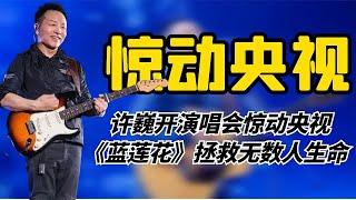 许巍演唱会惊动央视，粉丝爬树观看，《蓝莲花》曾拯救无数人生命