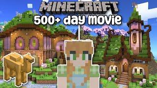 500 Days in the Ultimate Cozy Base {Minecraft Movie} Survival Let's Play