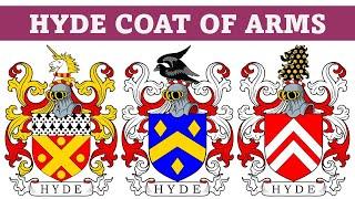 Hyde Coat of Arms & Family Crest - Symbols, Bearers, History