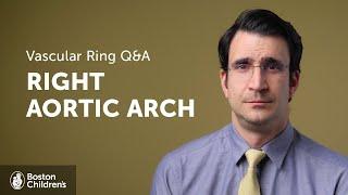 What is right aortic arch with aberrant subclavian and left ligamentum? | Boston Children’s Hospital