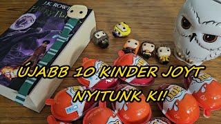 ÚJABB 10 DB HARRY POTTER KINDER JOY 2024 NYITÁS -HARRY POTTER FUNKOPOP SUPRISE - MAGIC IN THE EGG