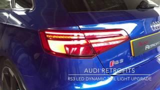 Audi RS3 Full Dynamic Tail Light Retrofit