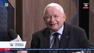 Jarosław Kaczyński: Mamy trzech kandydatów. Na razie remisują