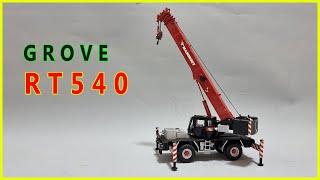 1/50 WSI models grove RT540 mammoet 02-1807 크레인모형 중장비모형 크레인장난감 맹꽁이크레인 35ton crane model