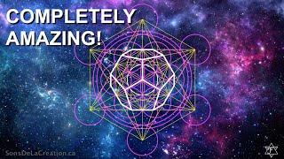 Animation 3D Cube de Metatron | Metatron's Cube 3D Animation - Flower of Life - Platonic Solids