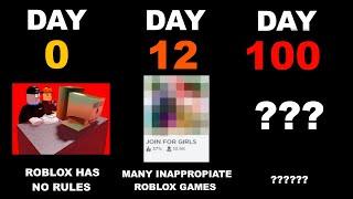 If Roblox has no moderation (Timeline)