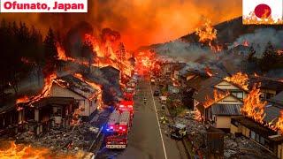 Ofunato, Japan Now! Japan’s Worst Wildfire in 50 Years, Burns Thousands of Acres And Homes! Updates