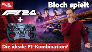 Fanatec Racing Wheel F1 & F1 24: wie schlägt sich diese Kombi?! Bloch spielt #28 | ams