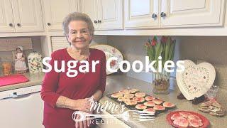 MeMe's Recipes | Sugar Cookies