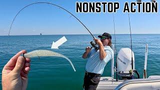 We Couldn't Make It To The Bottom Without HOOKING UP! *Light Tackle Nearshore Fishing*