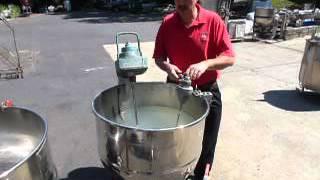 Champion Trading Corp Demonstrates Kettle & Mixer 40 gallon