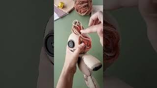 How I Make My Dolls  #shorts #handmade