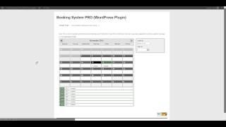 Booking System PRO (WordPress Plugin) - How do I enable and manage hours?