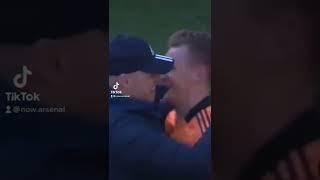 Aaron Ramsdale & Bernd Leno after the win against Aston Villa! I love this team!️