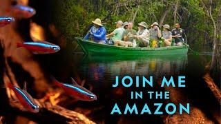 JOIN ME IN THE AMAZON RAINFOREST!!  Project Piaba Trip — September 24-October 8, 2022