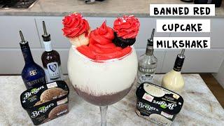 Banned Red Cupcake Milkshake