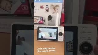 Vtech smart baby monitor with remote access #babymonitor #babyessential #wifi #remoteaccess