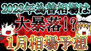 【1月相場予想】2023年のゴールドの動きは大暴落！？大暴騰！？FXで大損しないために、この動画で分析を済ませてしまおう！！